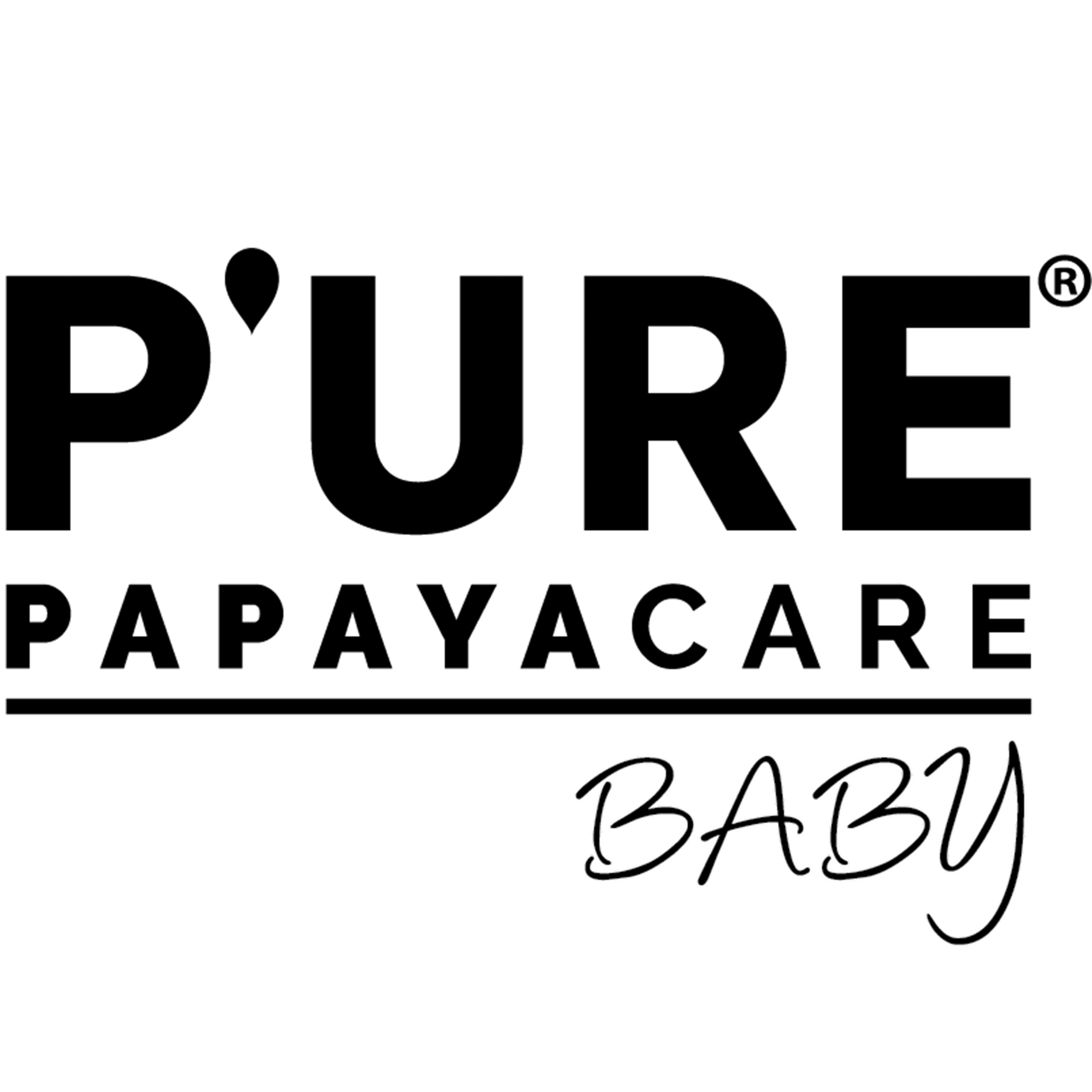 P'URE Baby Black Logo